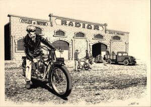 radior usine moto vélo camion